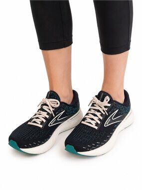 Size 8.5 Brooks Women’s Glycerin 20 Running Shoes Navy Blue Teal